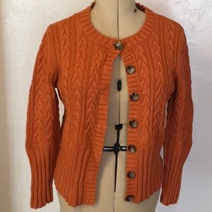 Splendor! Cardigan in Terra Cotta